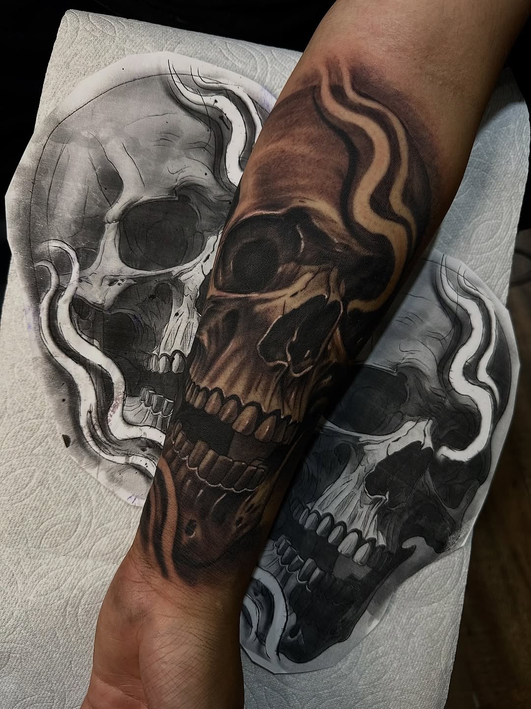 Tattoo by @affiliated.ink — realism, black_and_grey