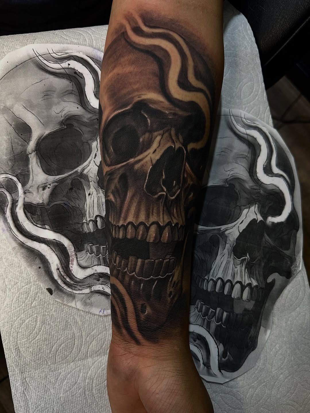 Tattoo by @affiliated.ink — realism, black_and_grey