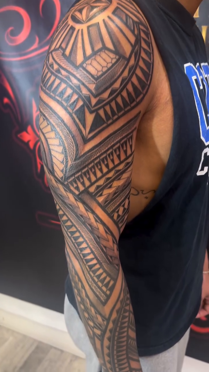 Tattoo by @sacred_lines_empirellc — tribal
