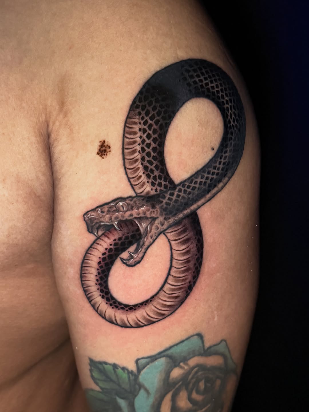 Tattoo by @sierrce β realism, black_and_grey