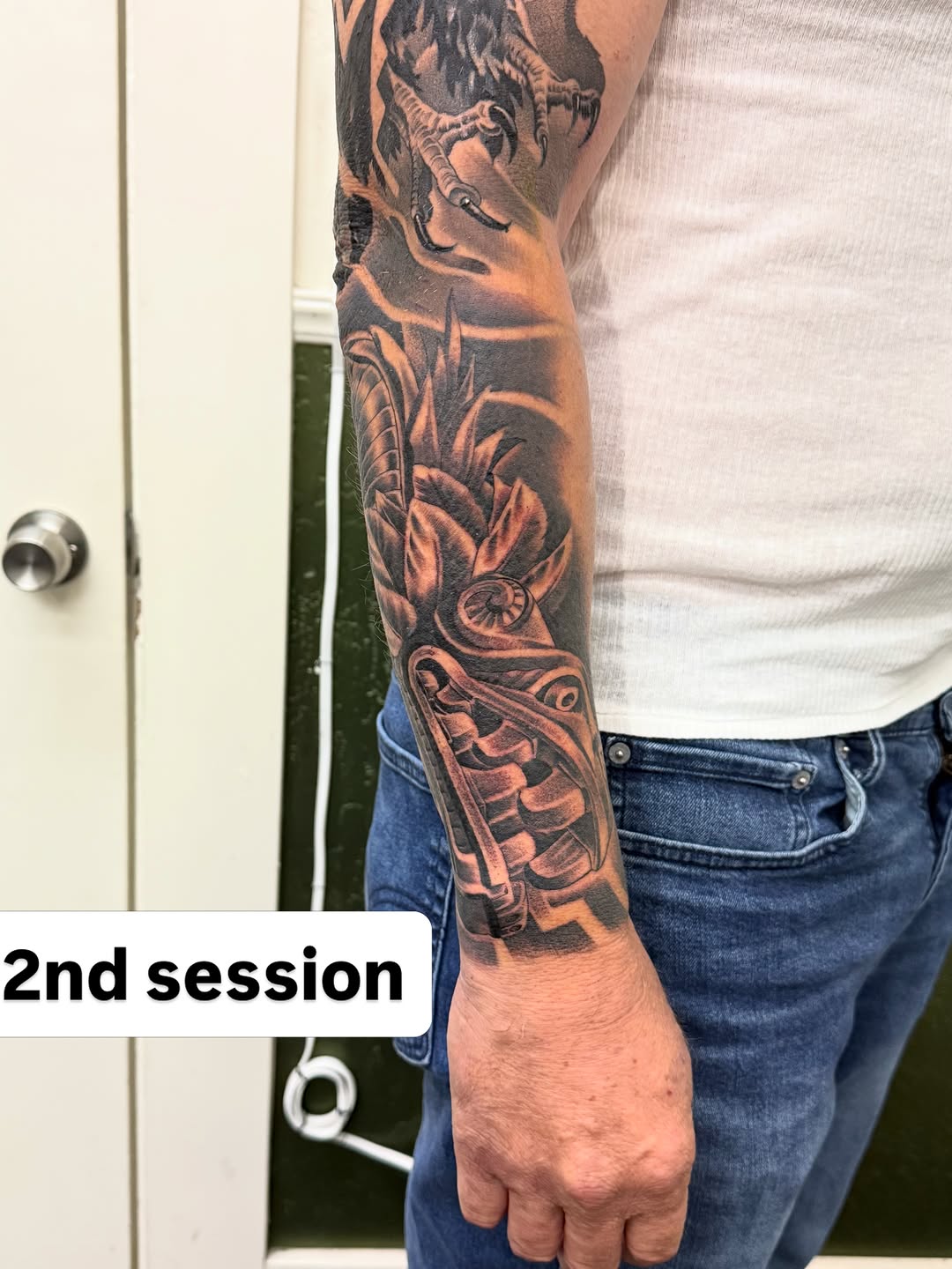 Tattoo by @tattoosbygonzo530 — realism, black_and_grey