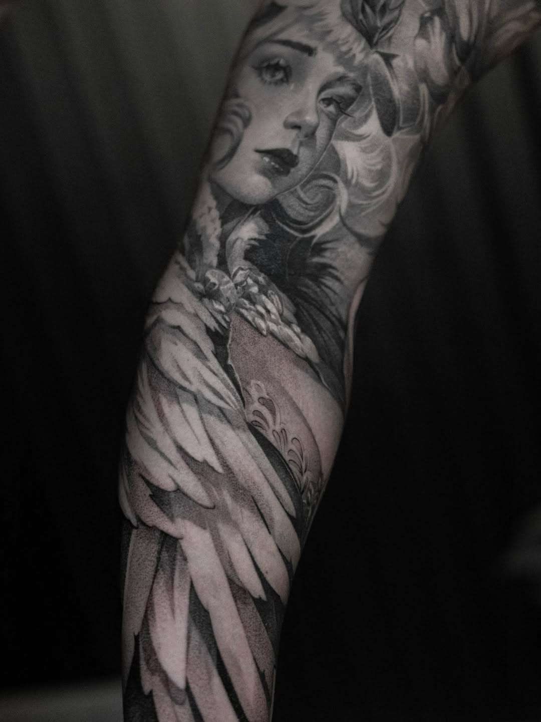 Tattoo by @slaidartwork — realism, black_and_grey