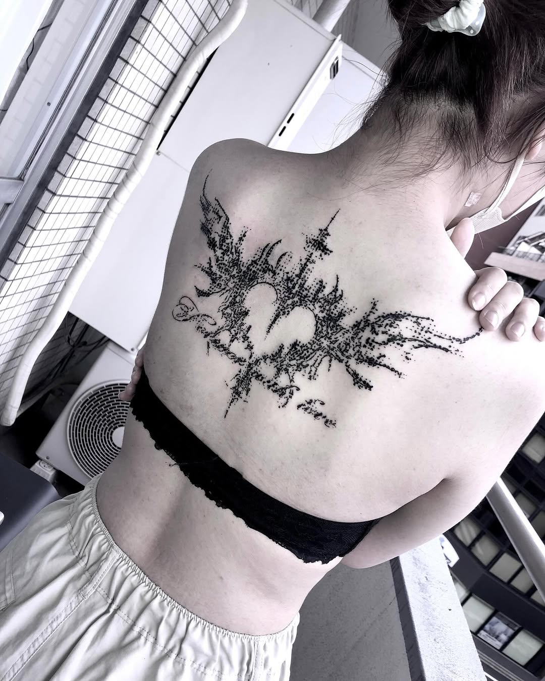 Tattoo by @lxk.e4_u β dotwork, blackwork