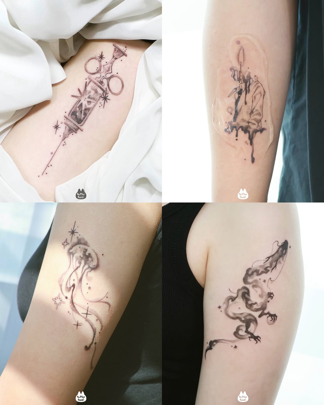 Tattoo by @tattoo_hazi — fine_line, dotwork