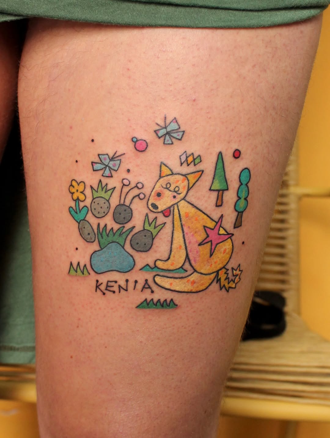Tattoo by @youniseaweed — ignorant, new_school