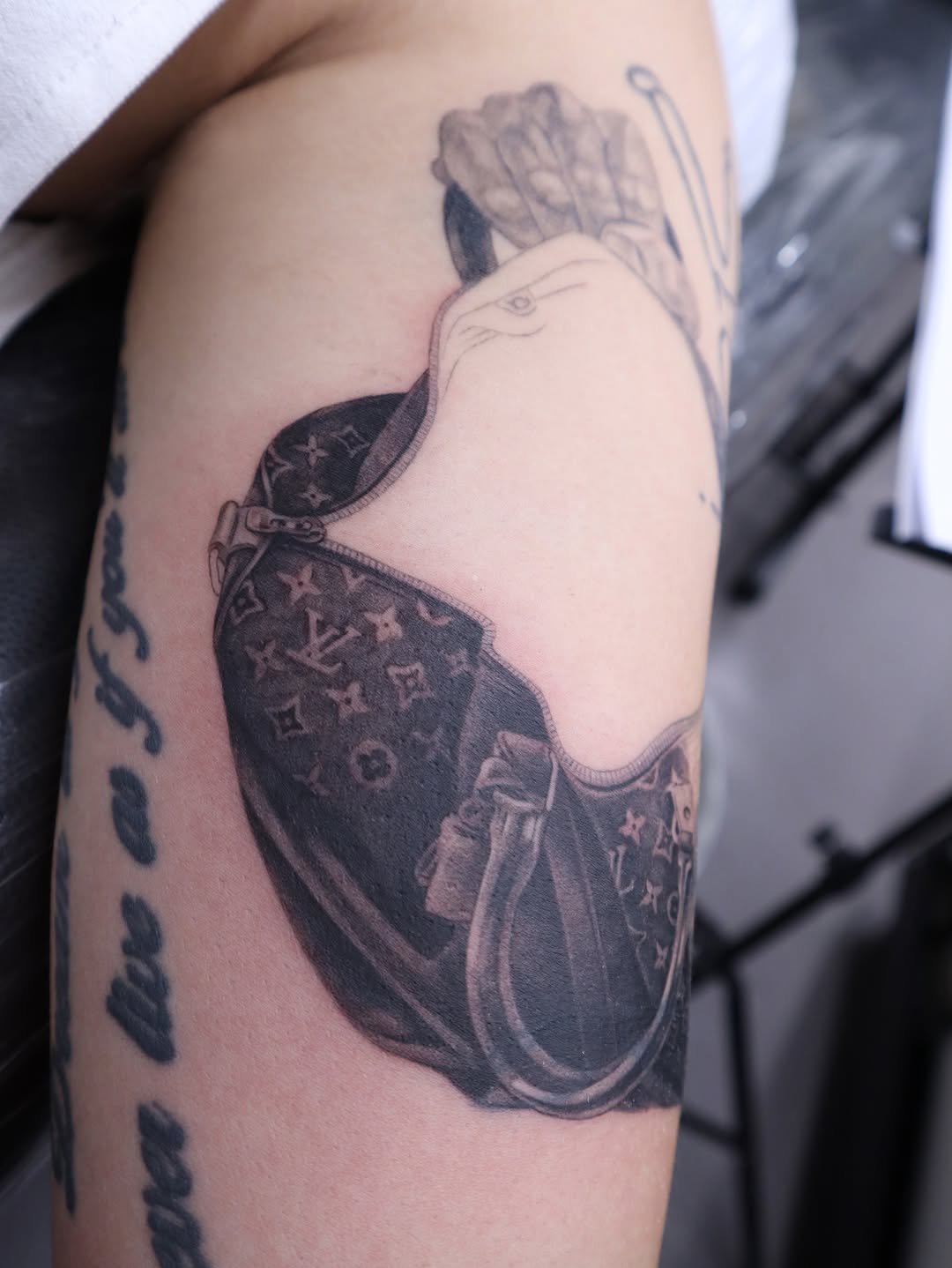 Tattoo by @hudiny_tattoo β realism, black_and_grey