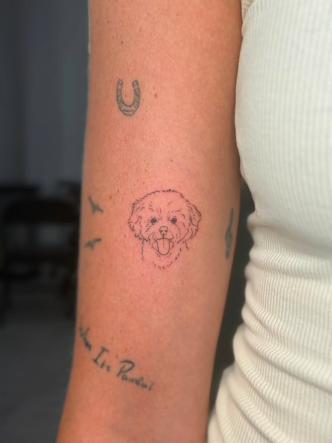 Tattoo by @elliemay.tatts โ fine_line