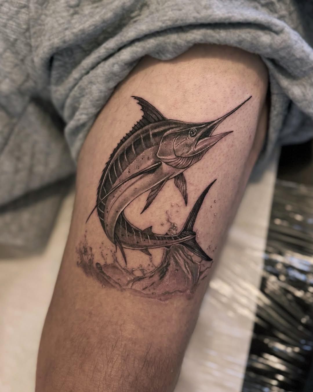 Tattoo by @em.isabella_ink โ realism, black_and_grey