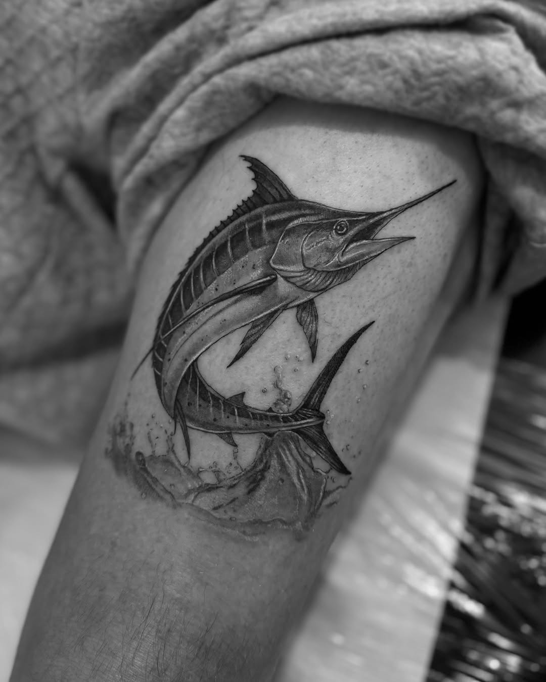 Tattoo by @em.isabella_ink โ realism, black_and_grey