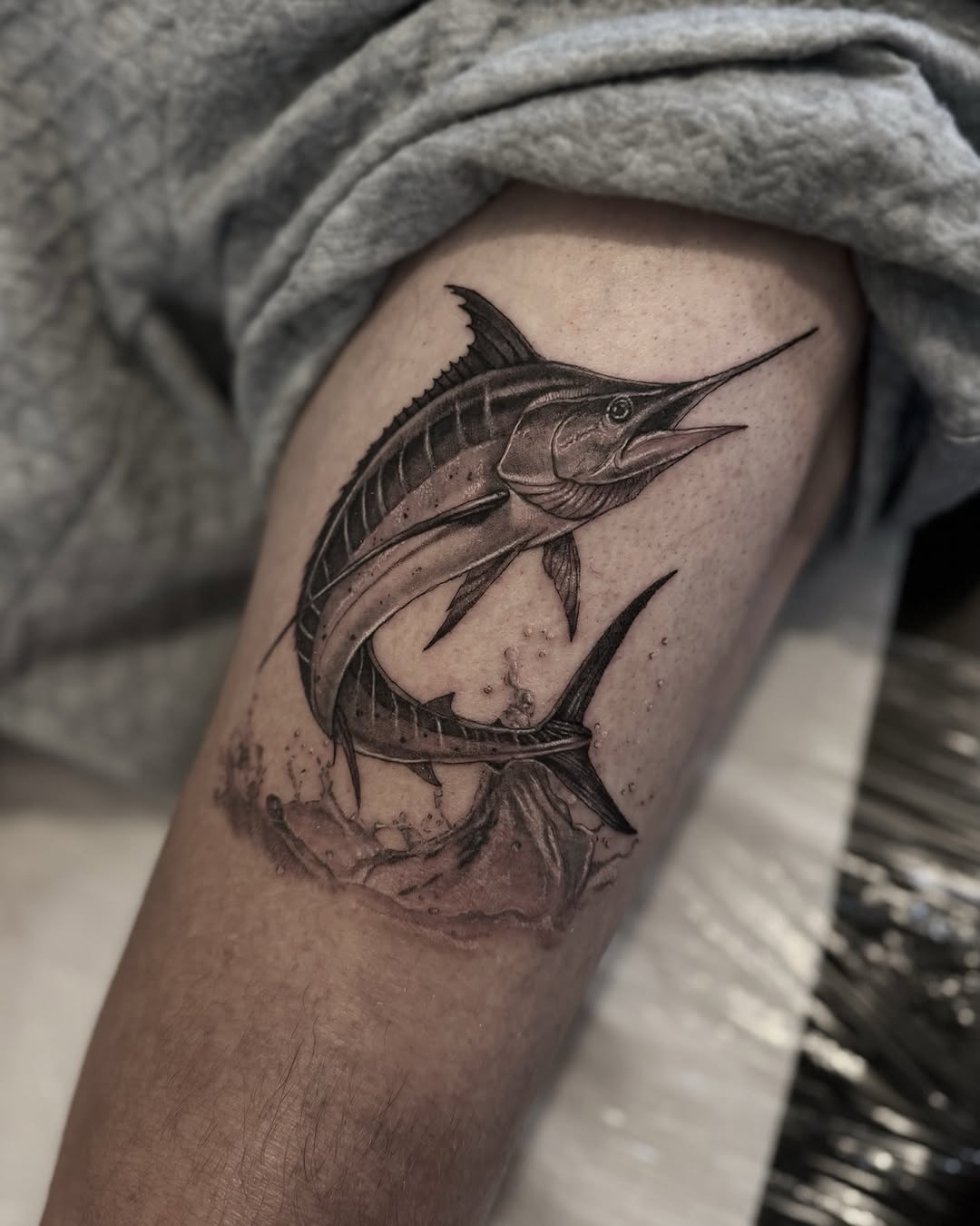 Tattoo by @em.isabella_ink โ realism, black_and_grey