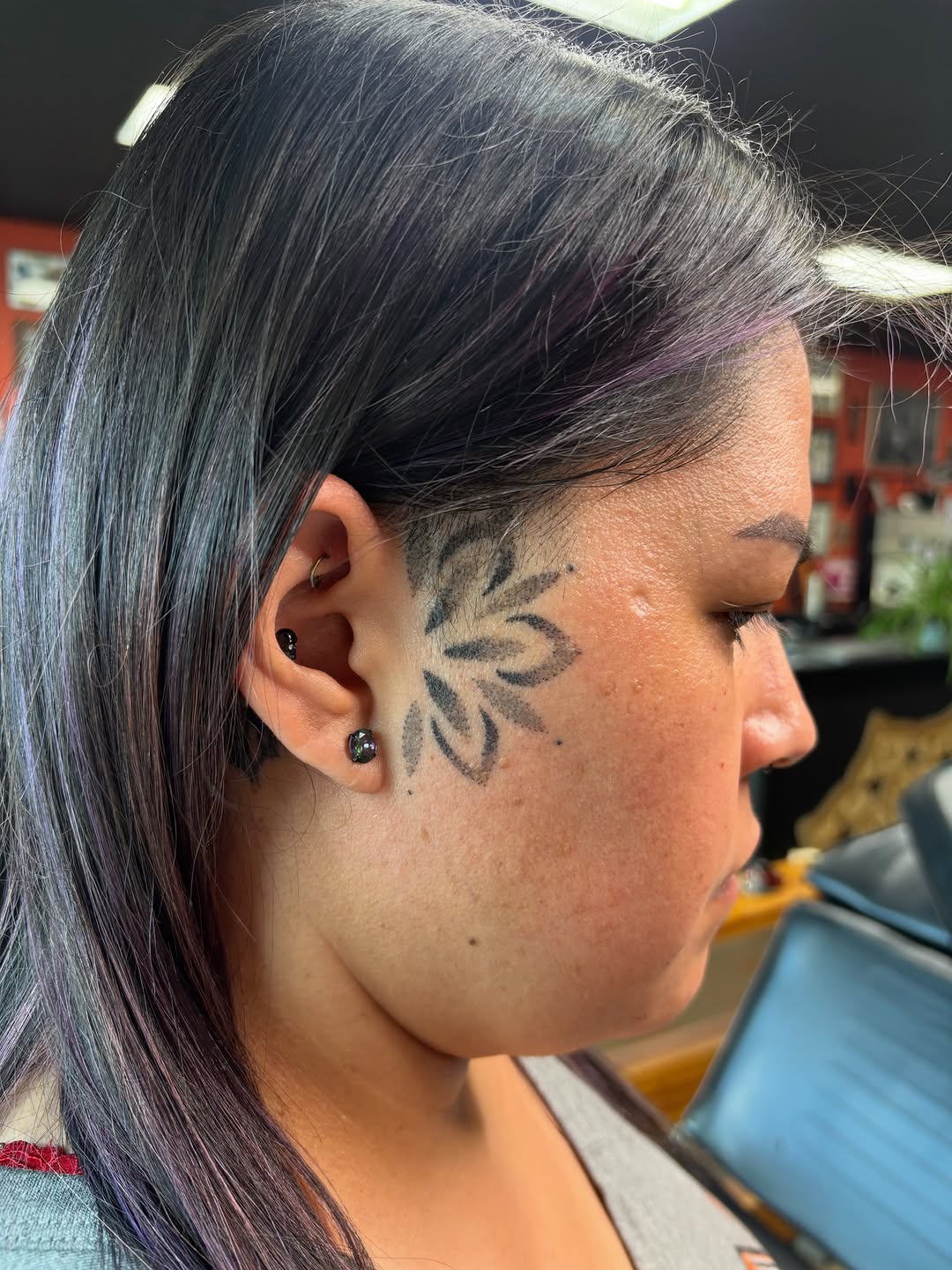 Tattoo by @blkndrose — black_and_grey, dotwork