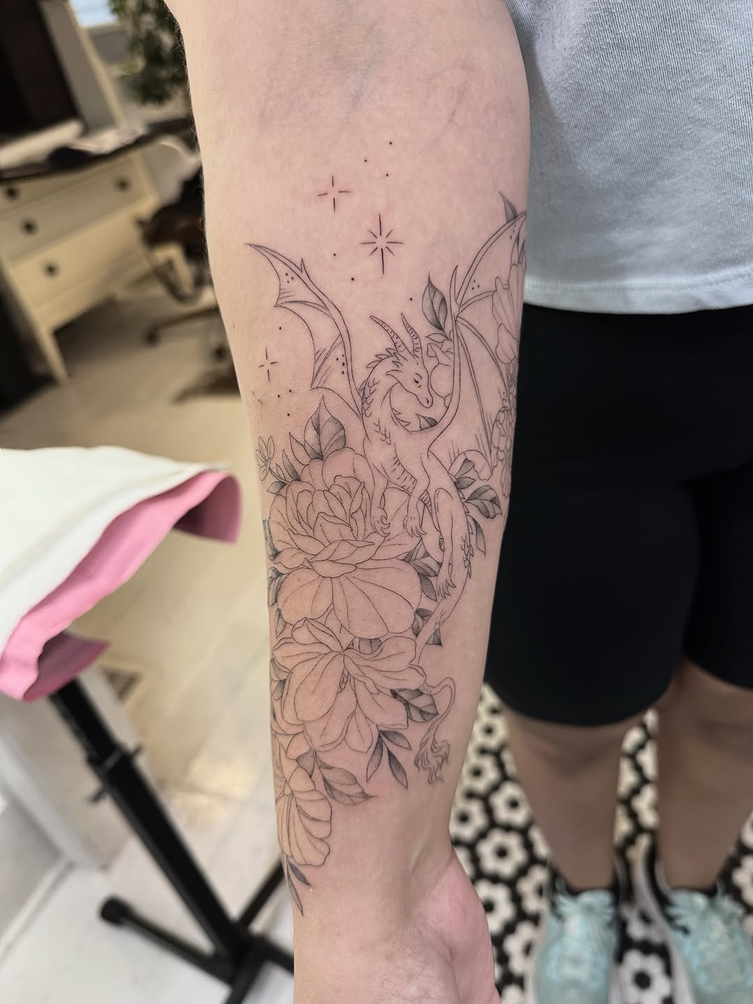 Tattoo by @seanharringtontattoo โ fine_line, illustrative