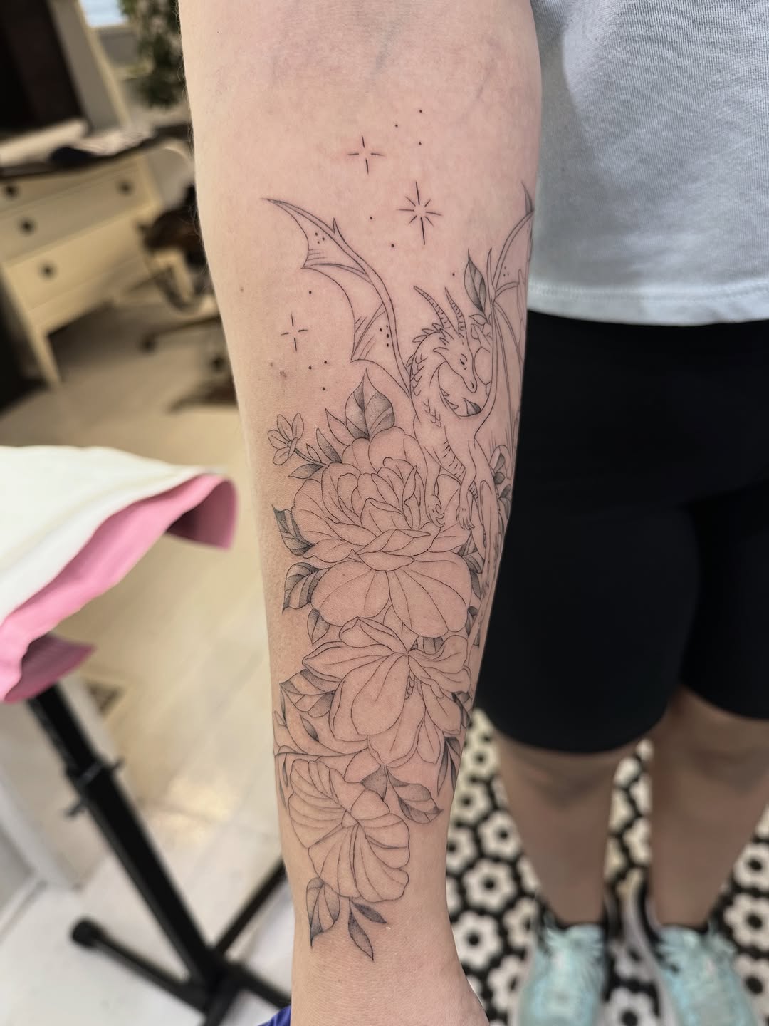 Tattoo by @seanharringtontattoo โ fine_line, illustrative