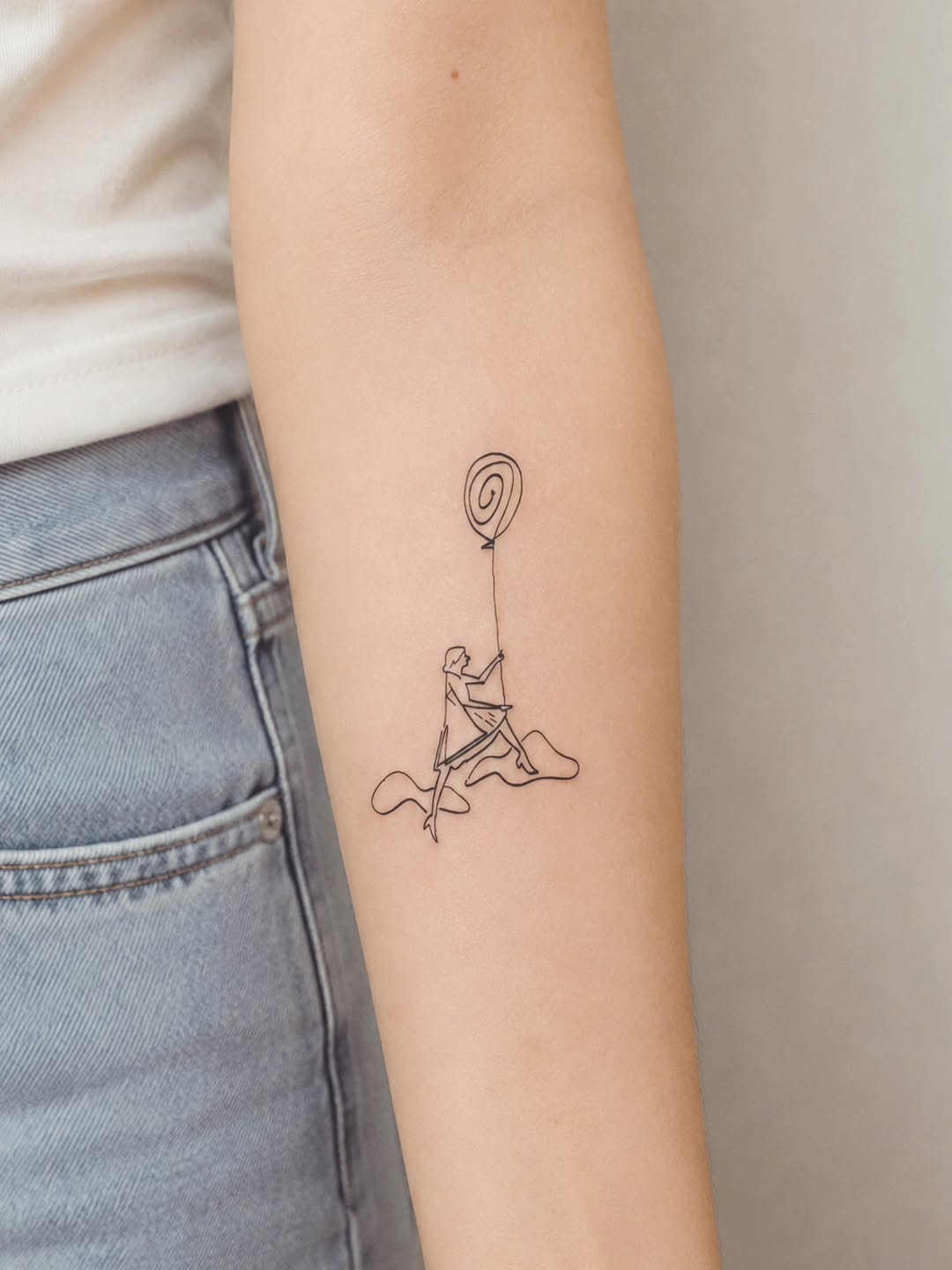 Tattoo by @craneveil.tattoo — fine_line, minimalist