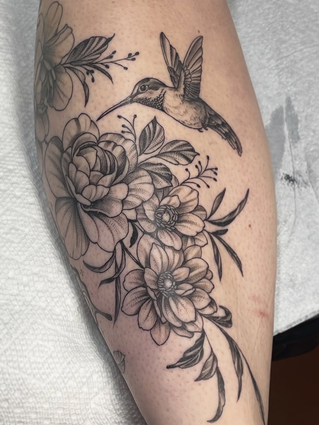 Tattoo by @courtneyann_arts — black_and_grey, realism