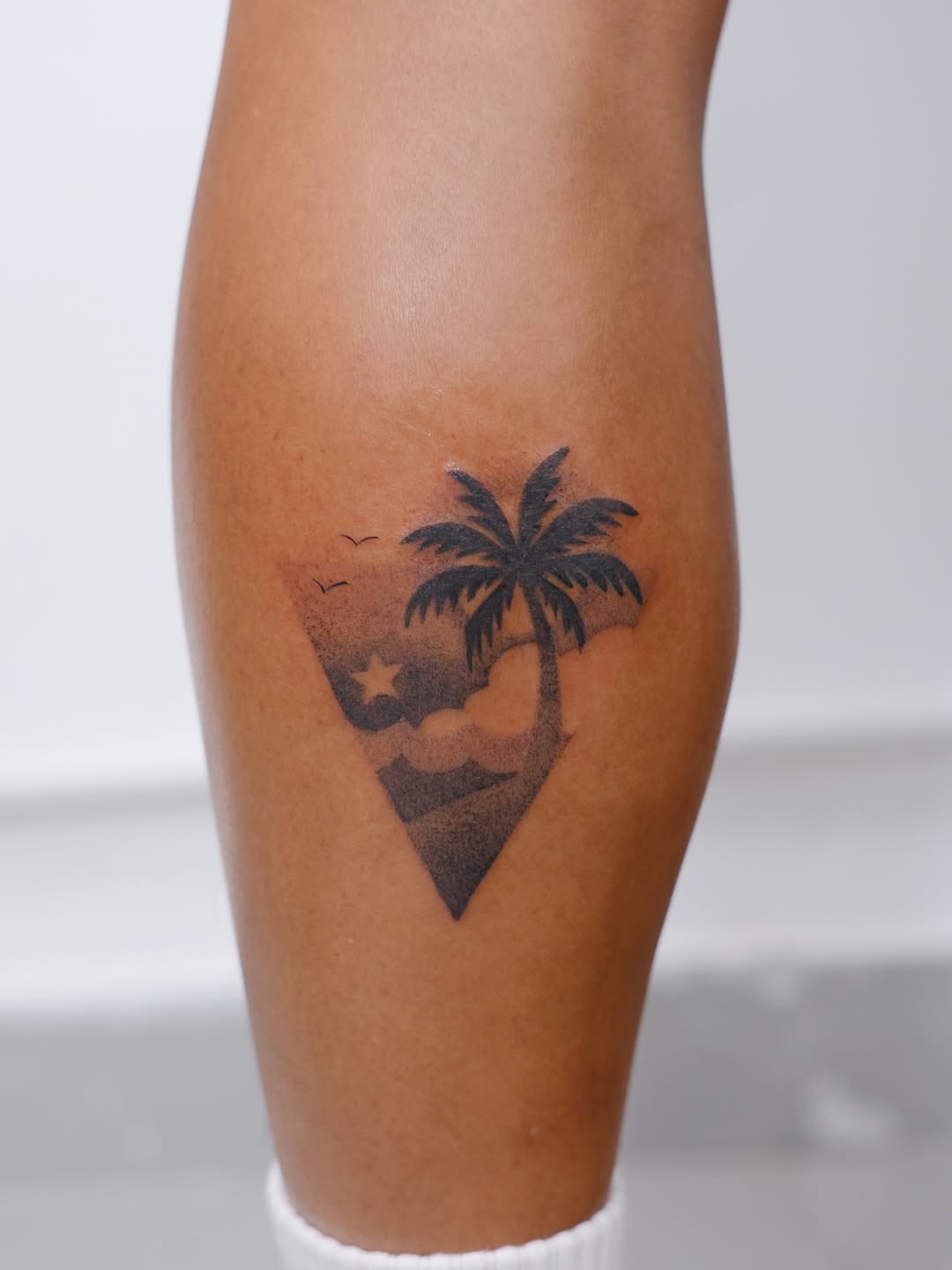Tattoo by @kk.ink_ — black_and_grey, dotwork