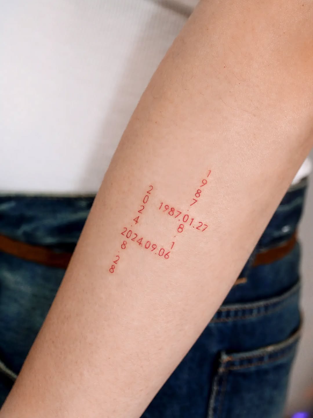 Tattoo by @tattooist_namoo — lettering_script, fine_line