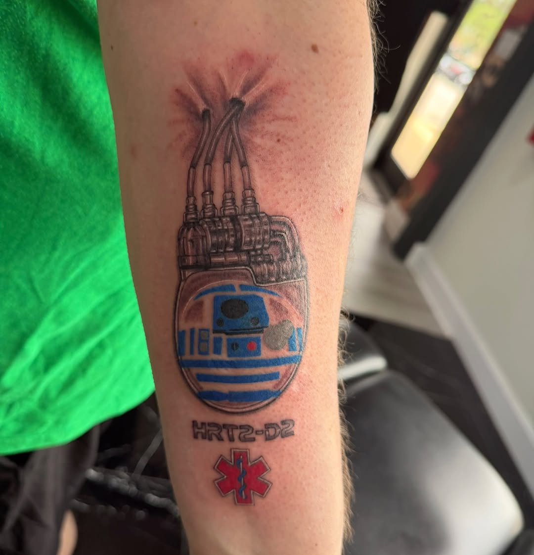 Tattoo by @jinx_ryder — realism, lettering_script