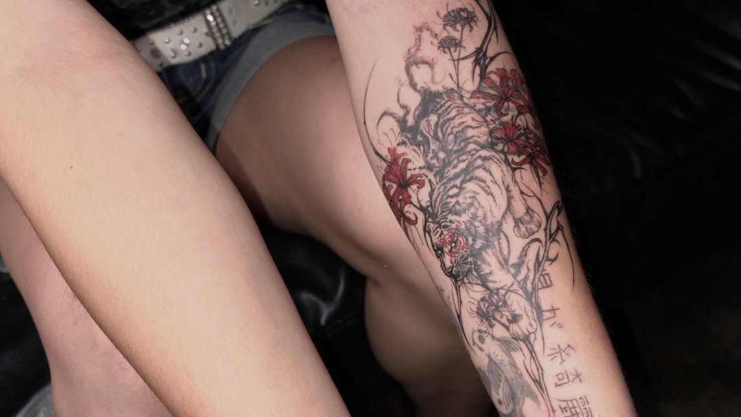 Tattoo by @deathtxpia โ japanese_irezumi, realism