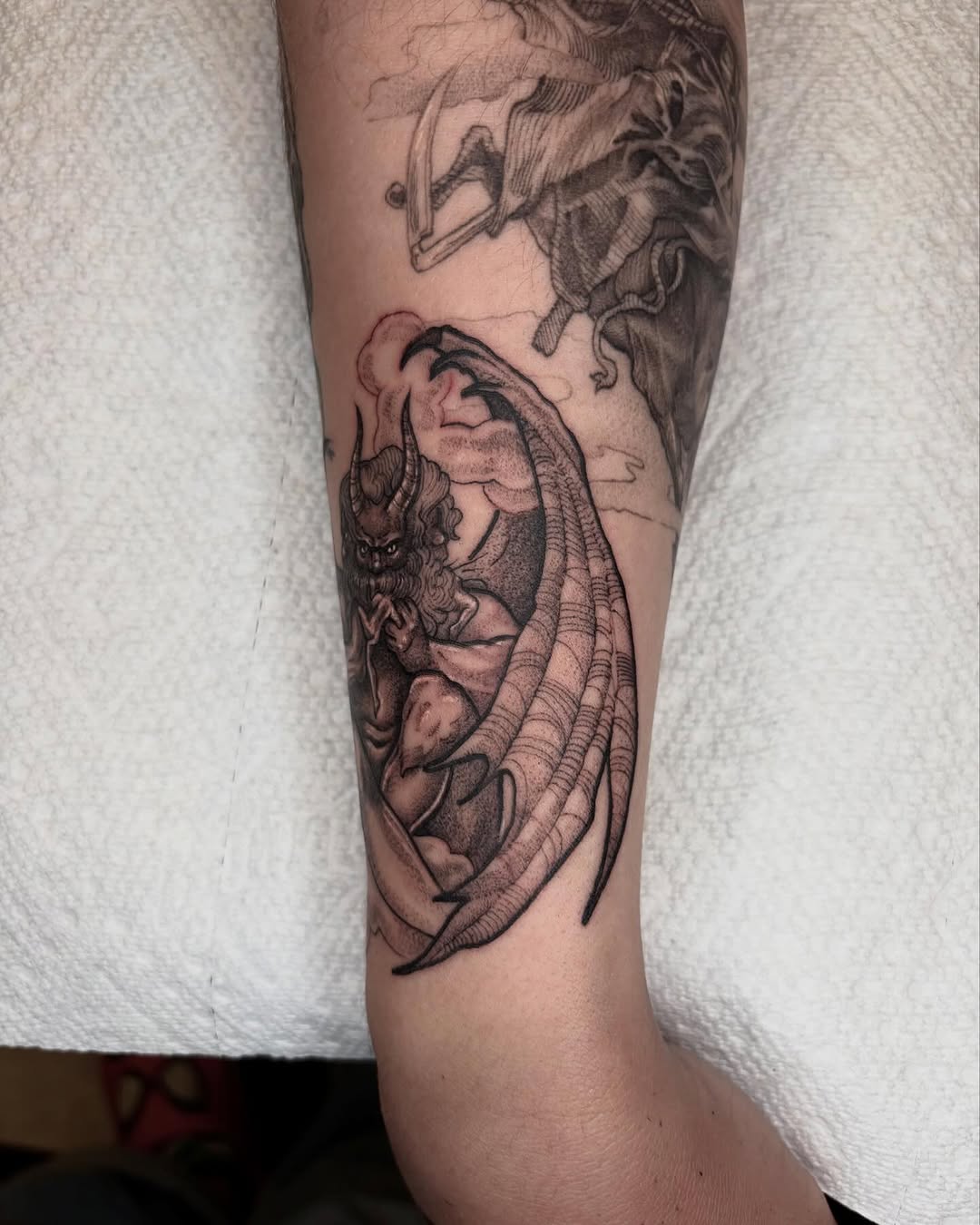 Tattoo by @tattoosbyemilyfalkowski — black_and_grey, realism