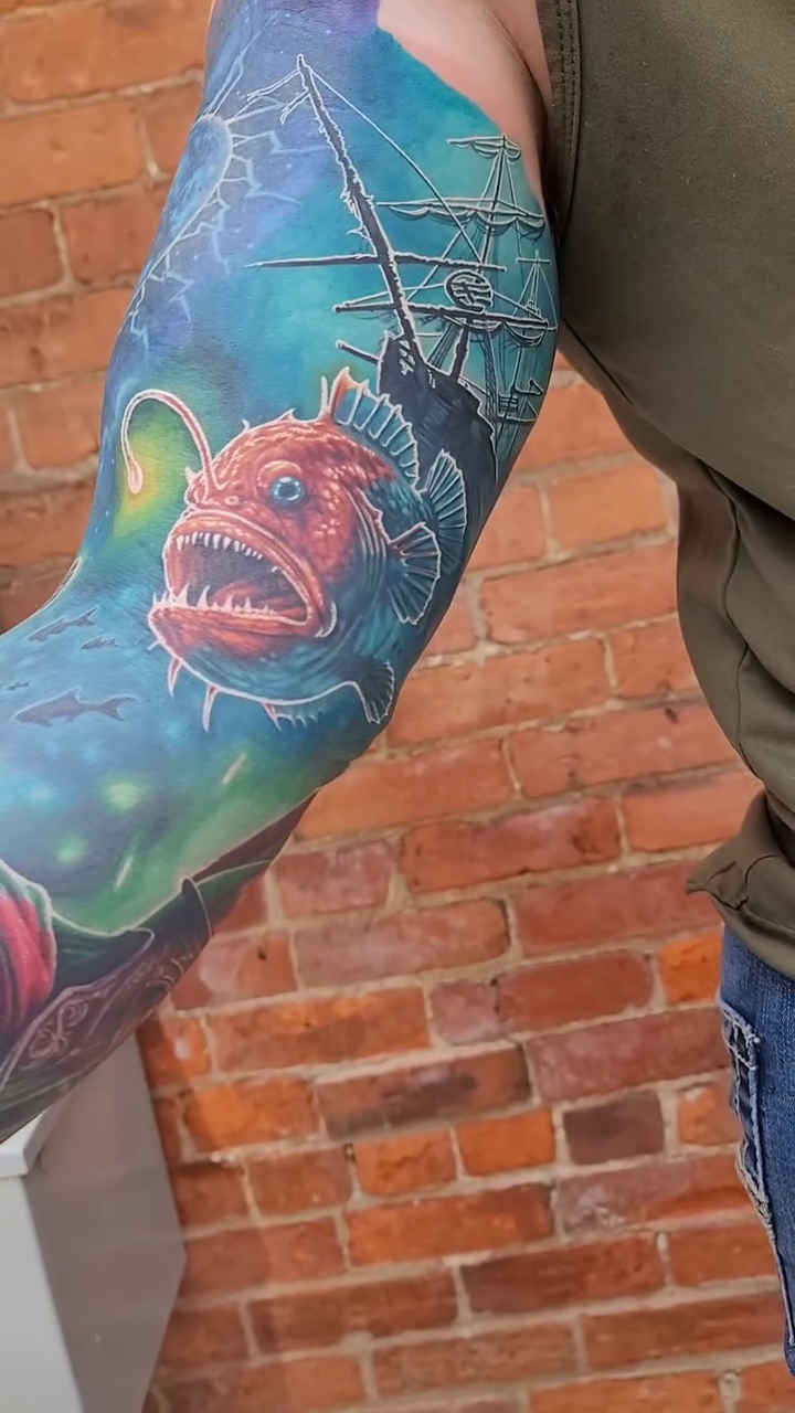 Tattoo by @tattoosbyronny — realism, dark_realism