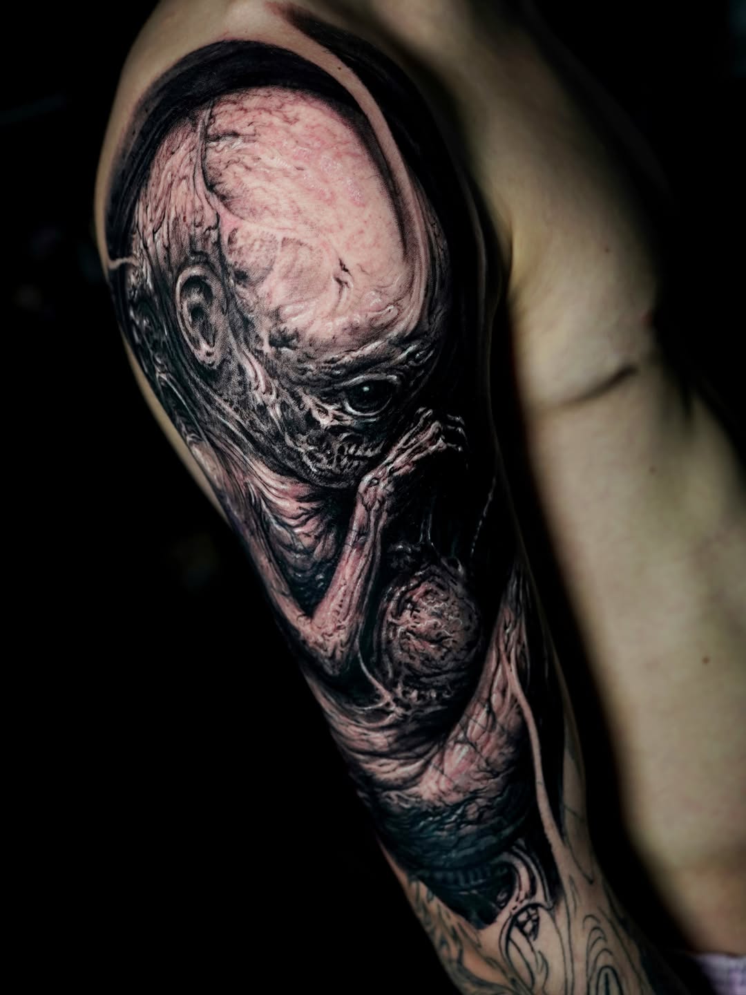 Tattoo by @roman_hide โ realism, dark_realism