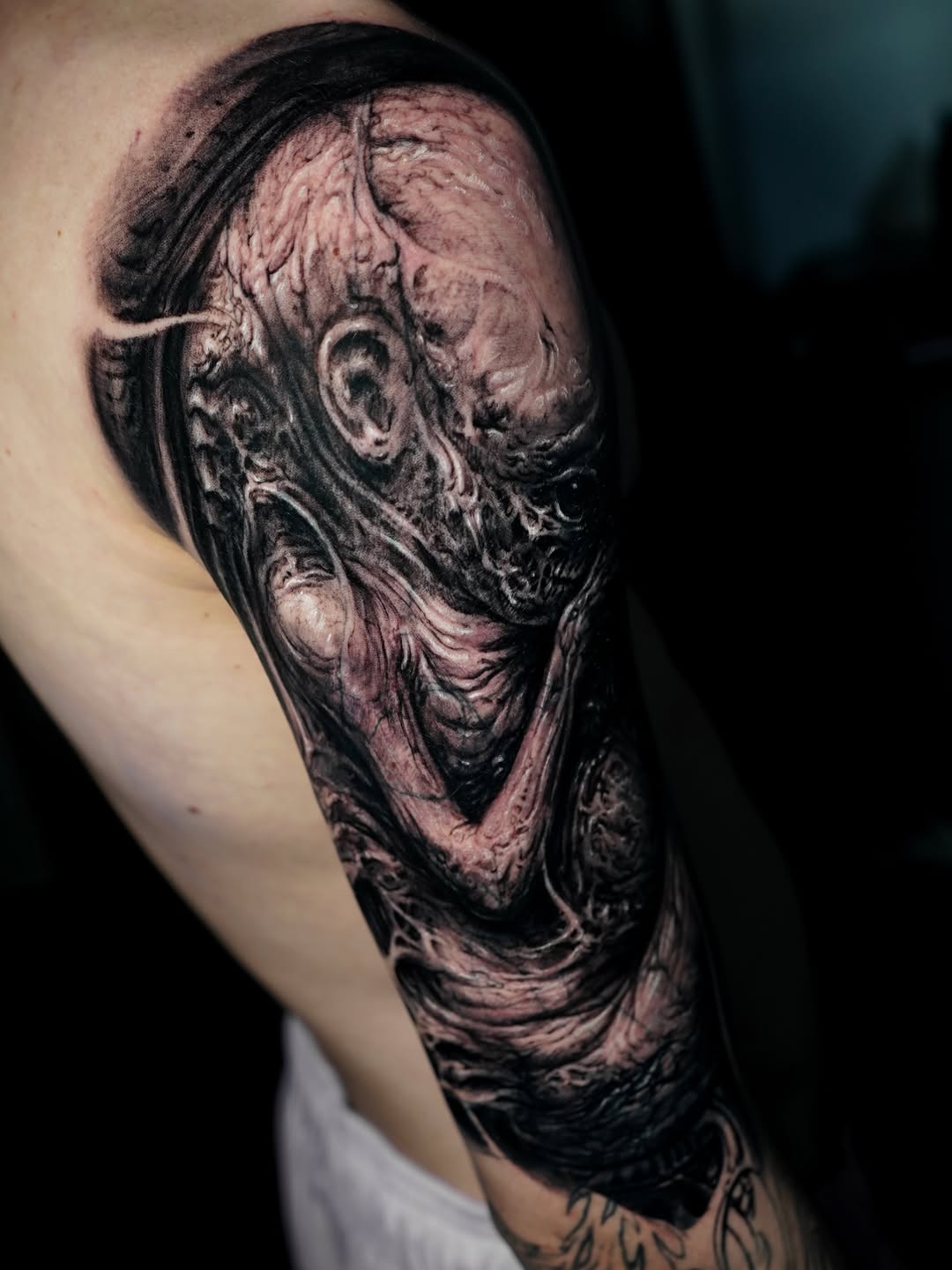 Tattoo by @roman_hide โ realism, dark_realism