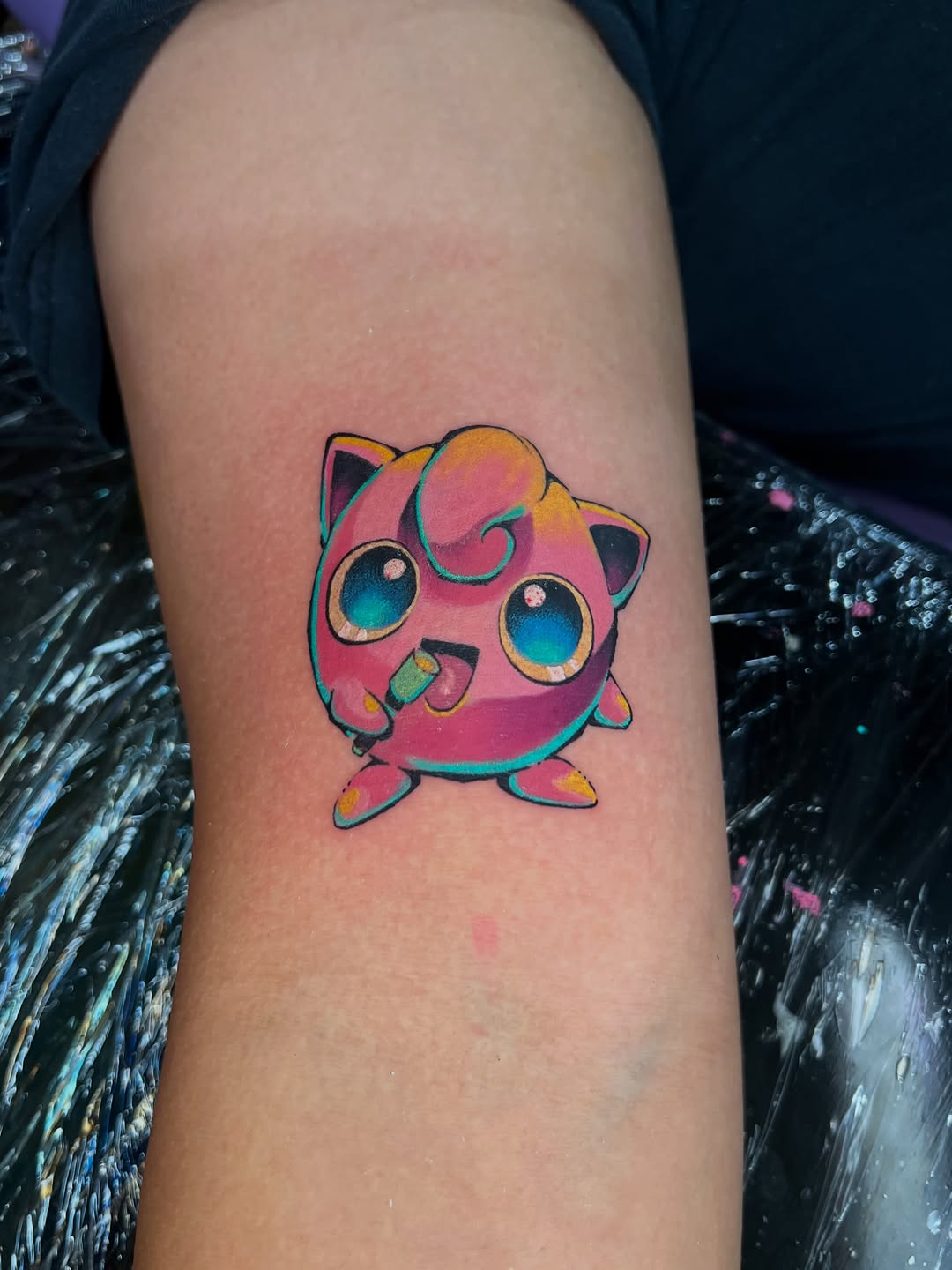 Tattoo by @gameboycolortattoos โ anime, new_school
