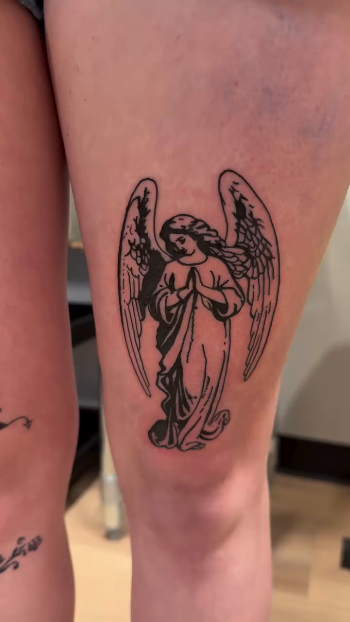 Tattoo by @blackmouse.ink — black_and_grey, realism