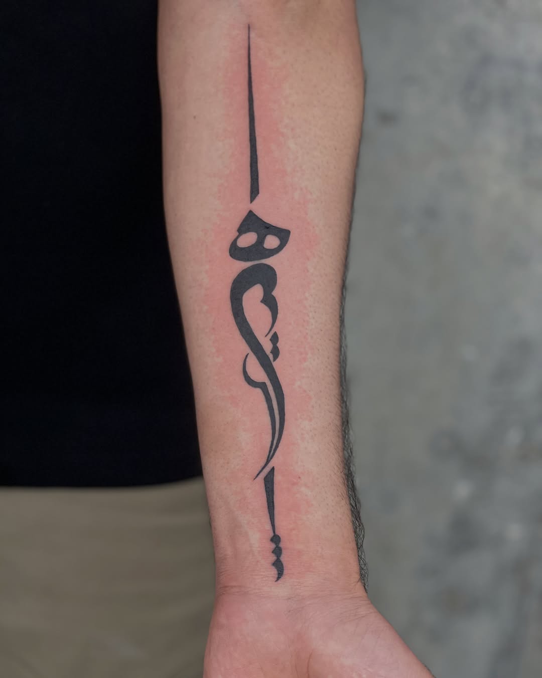 Tattoo by @rakataka.tattoo โ lettering_script