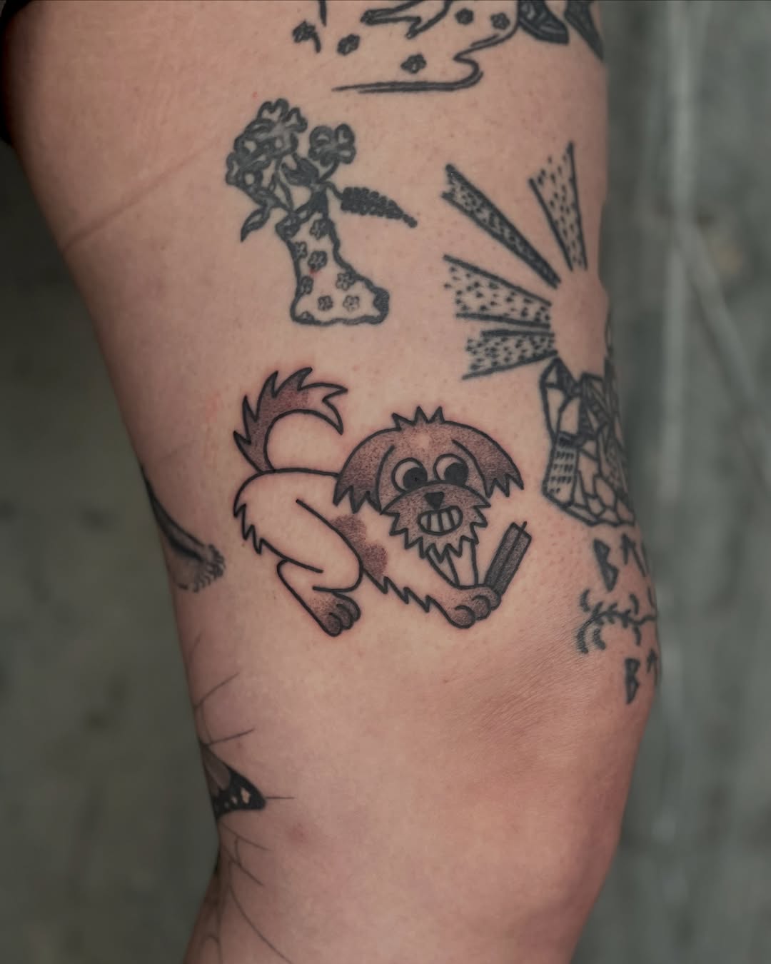 Tattoo by @rakataka.tattoo โ ignorant, black_and_grey
