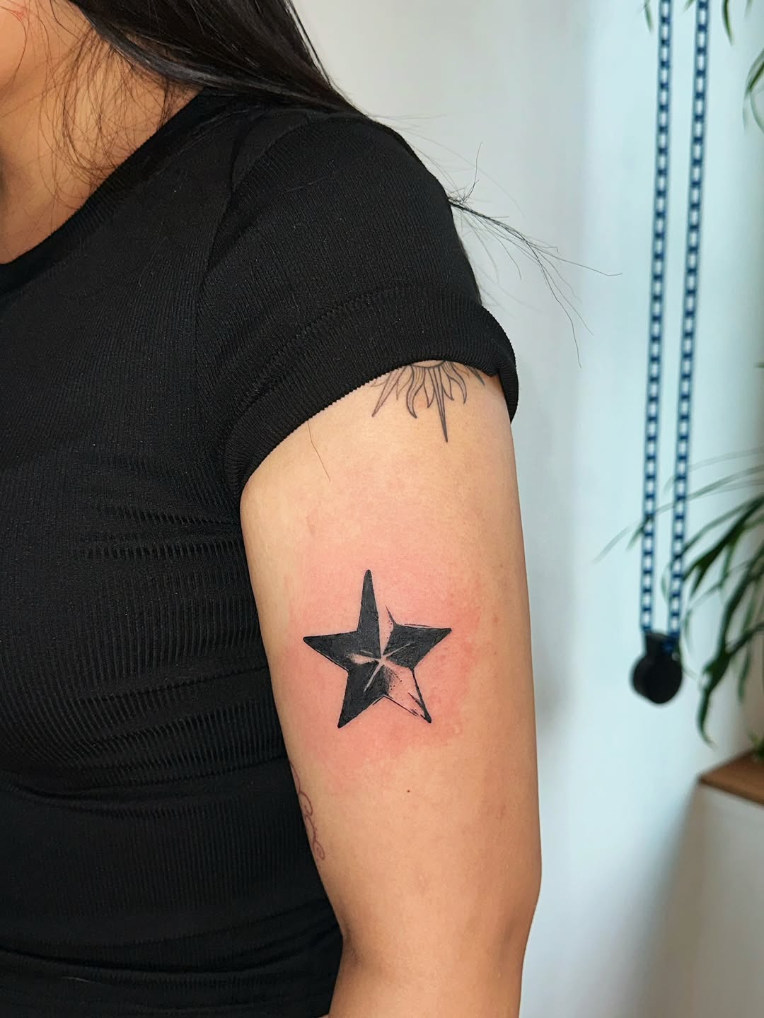Tattoo by @kiijooya — blackwork