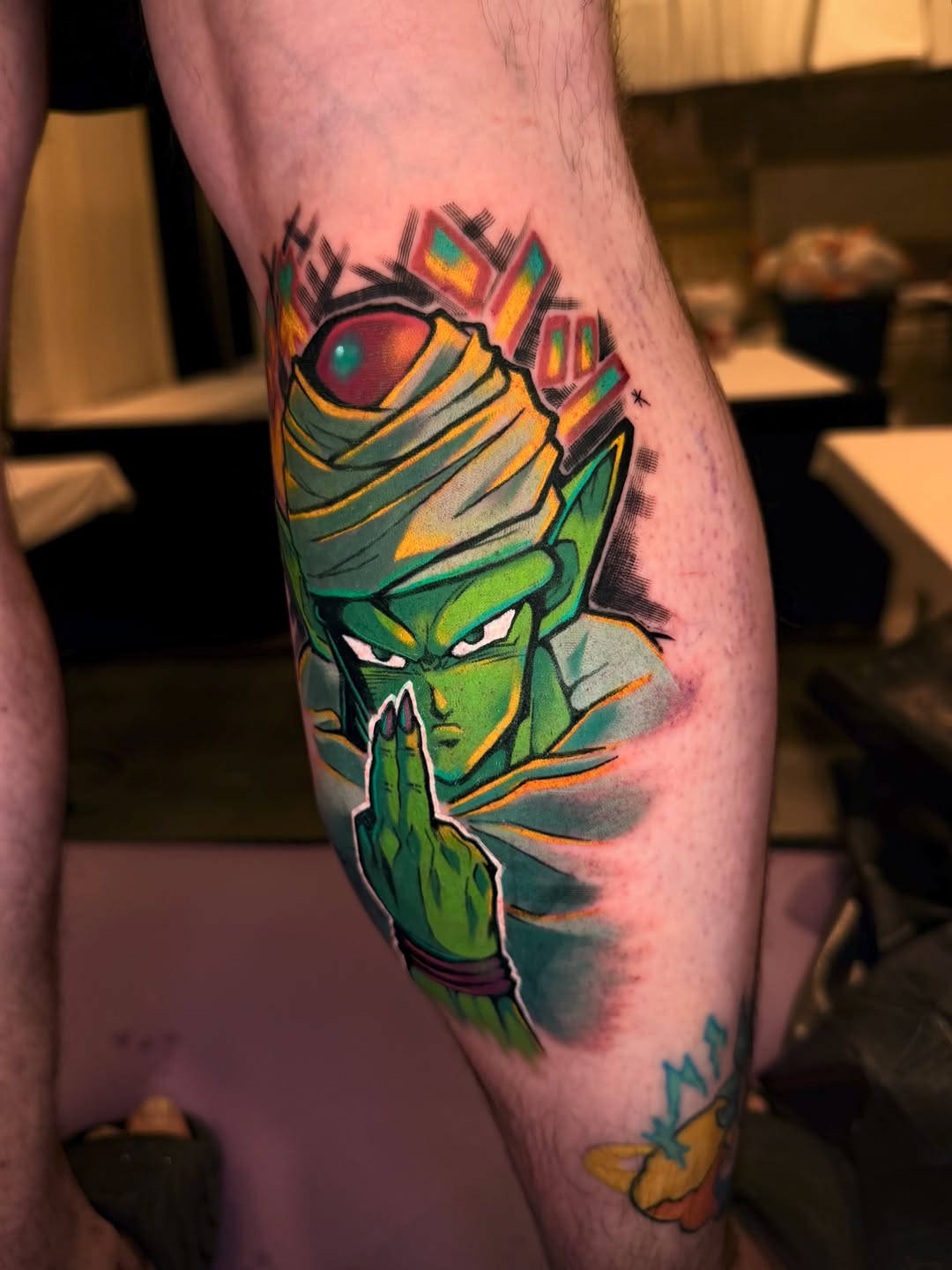 Tattoo by @gameboycolortattoos โ anime, new_school