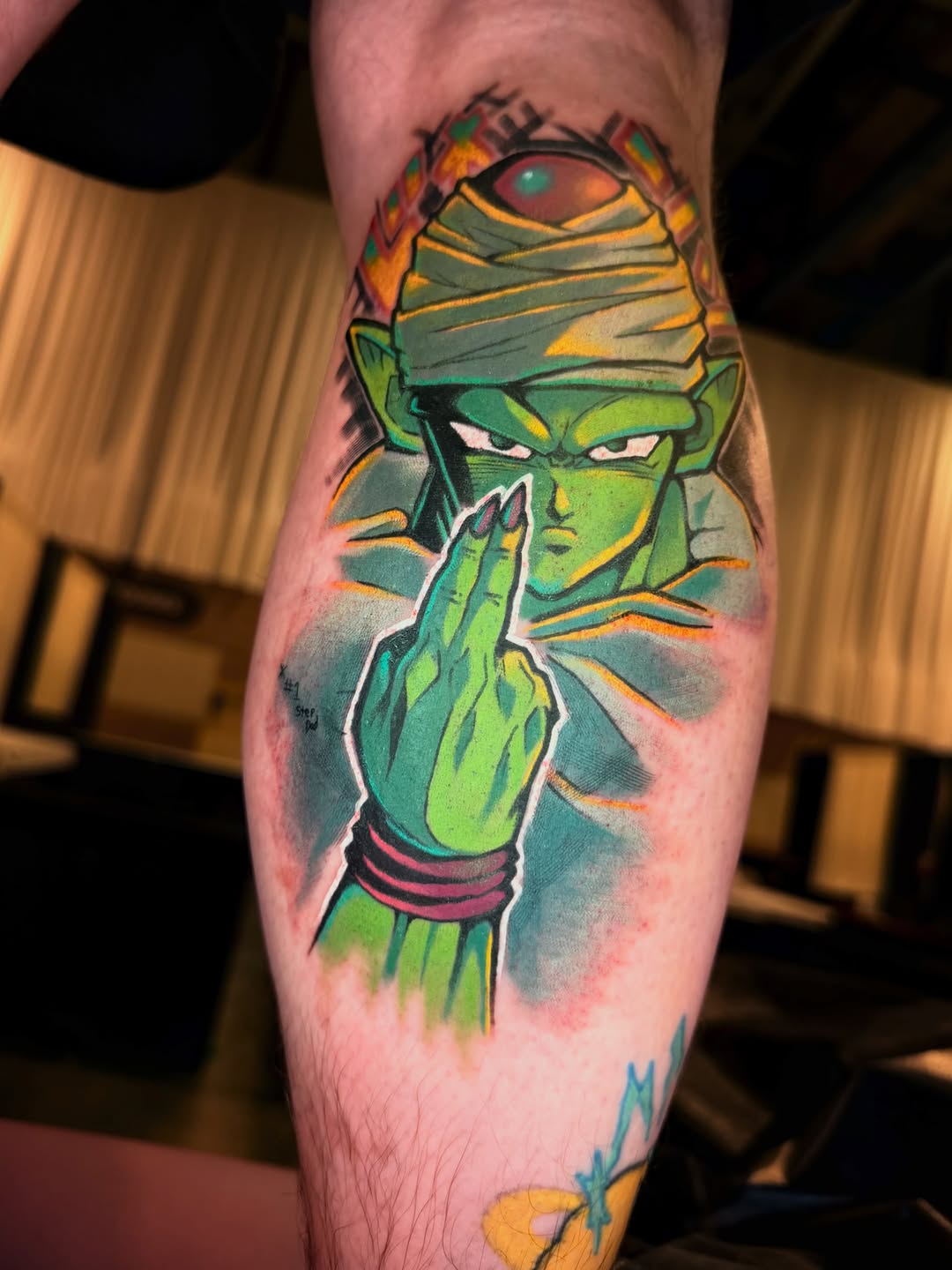 Tattoo by @gameboycolortattoos โ anime, new_school
