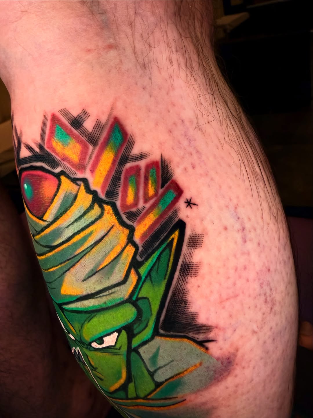Tattoo by @gameboycolortattoos โ anime, new_school