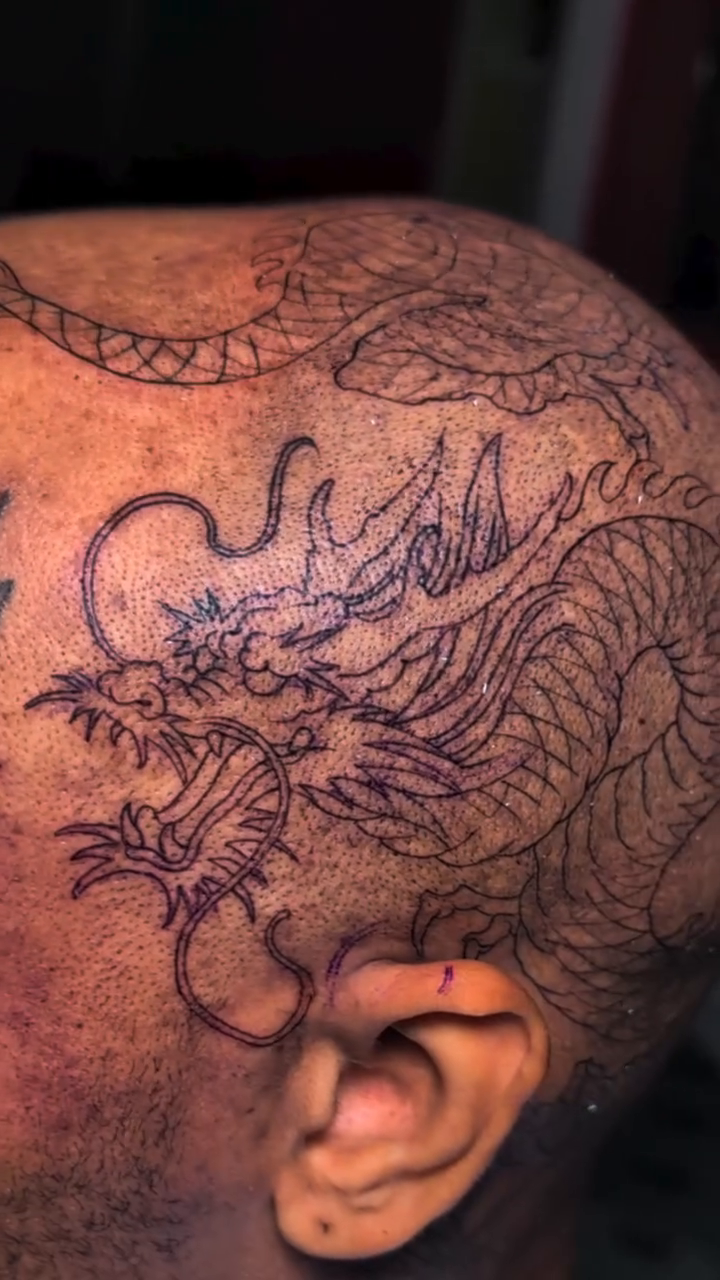 Tattoo by @gstyletattoos — japanese_irezumi, blackwork