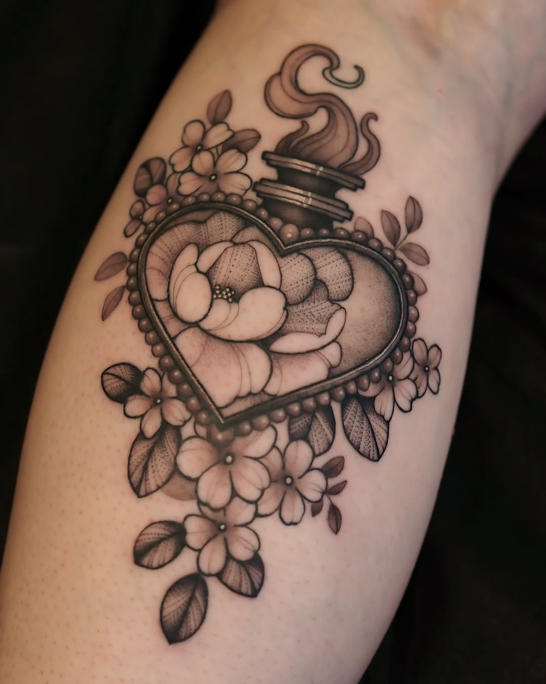 Tattoo by @jennaleeshaaktattoo — black_and_grey, realism