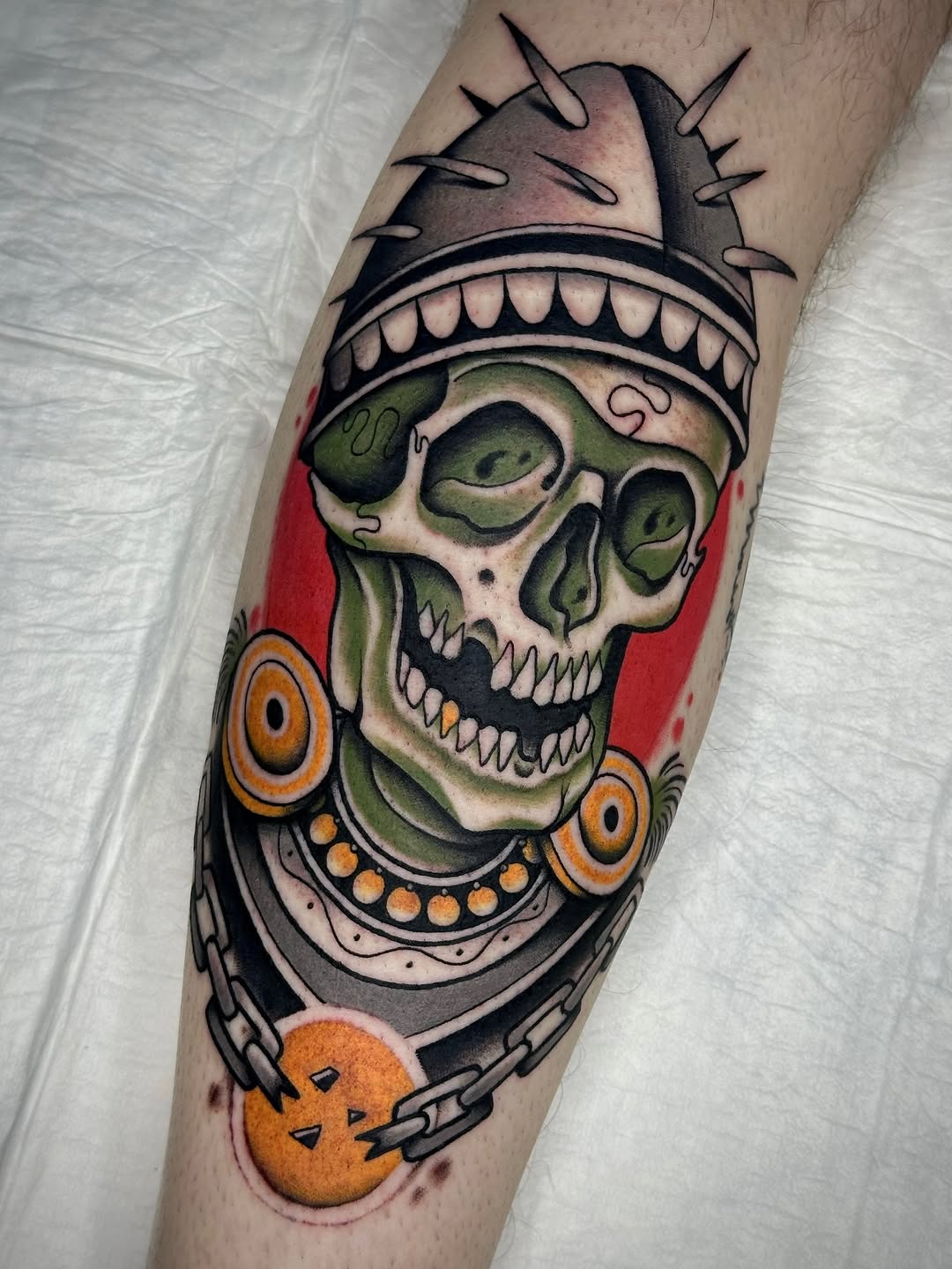 Tattoo by @tattookek — american_traditional, black_and_grey