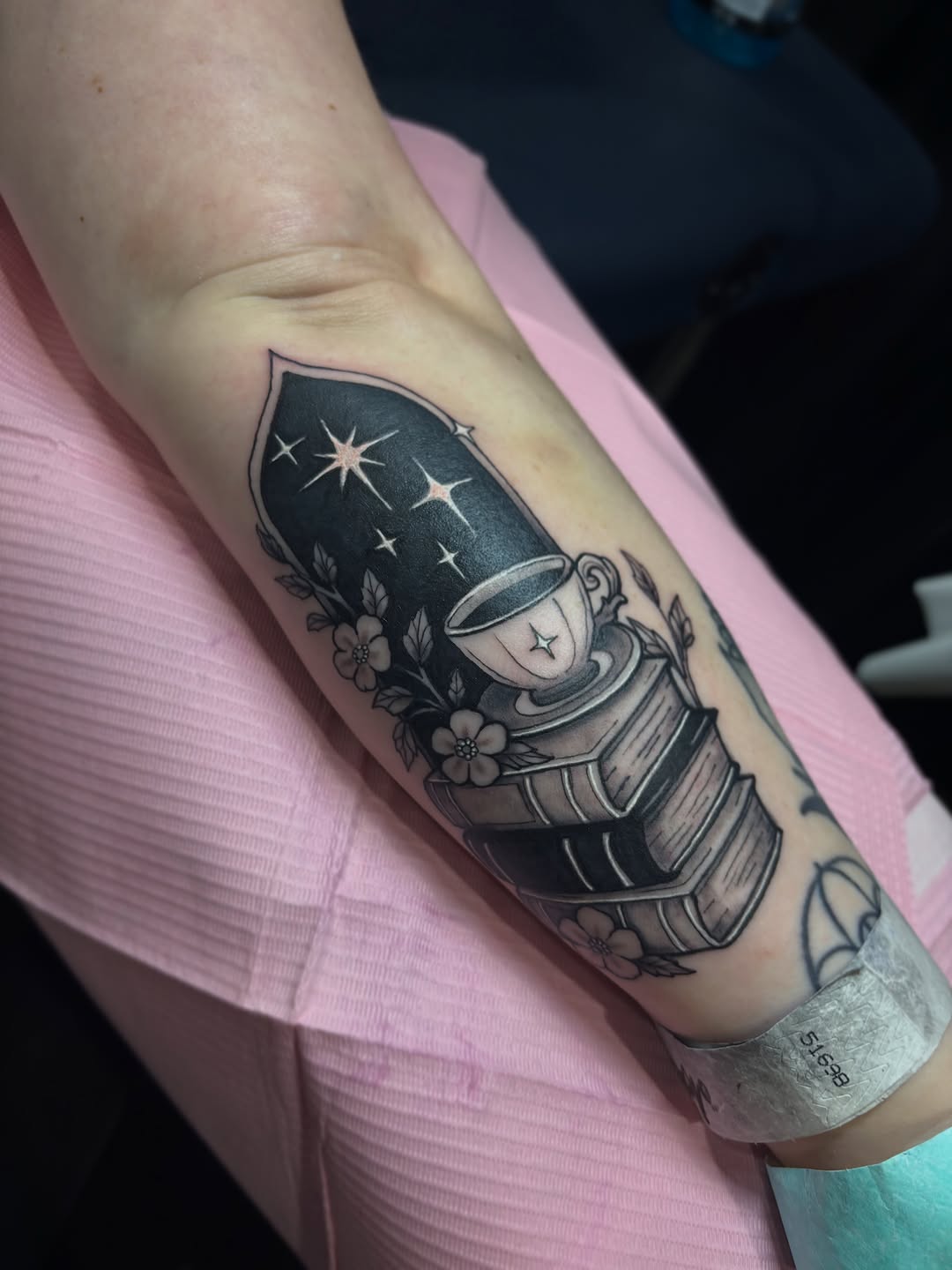 Tattoo by @houseofblackart — illustrative, black_and_grey