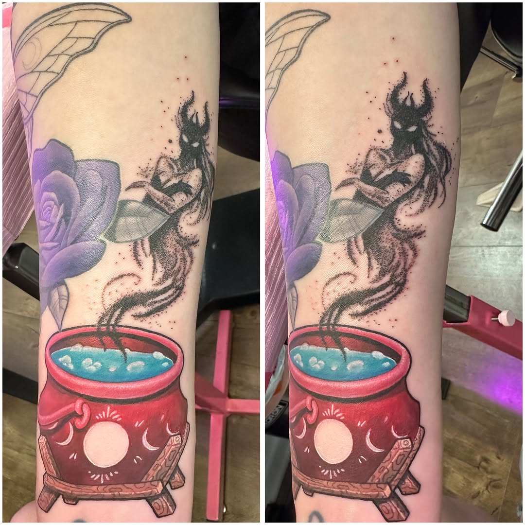 Tattoo by @tattoosbydanimarie — new_school, black_and_grey