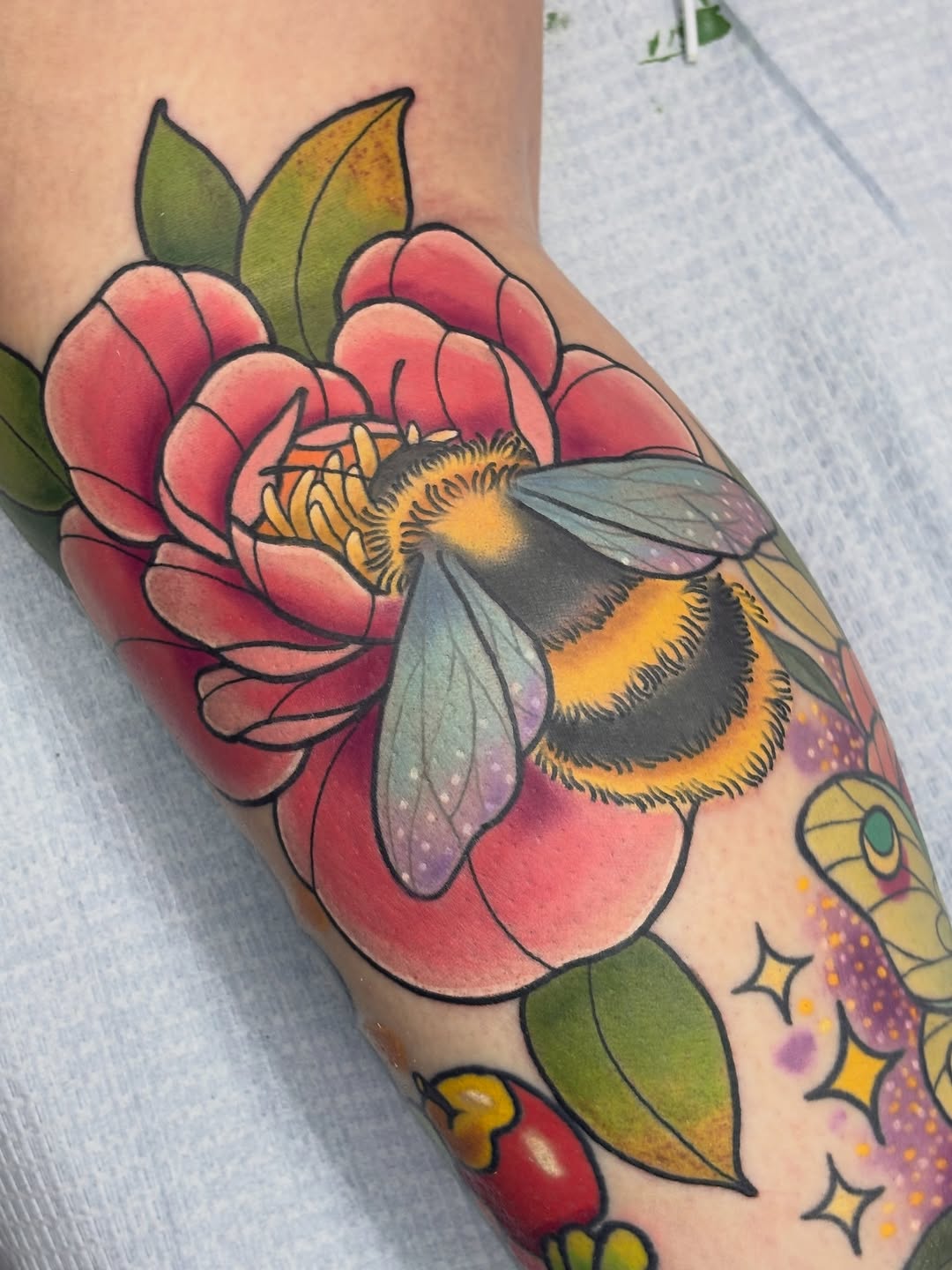 Tattoo by @chainsmokinmeg — neo_traditional