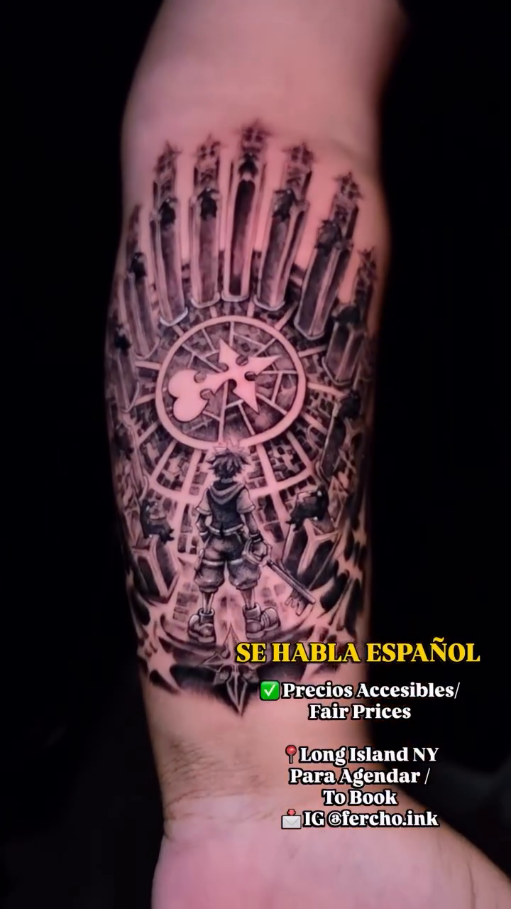 Tattoo by @fercho.ink — realism, black_and_grey