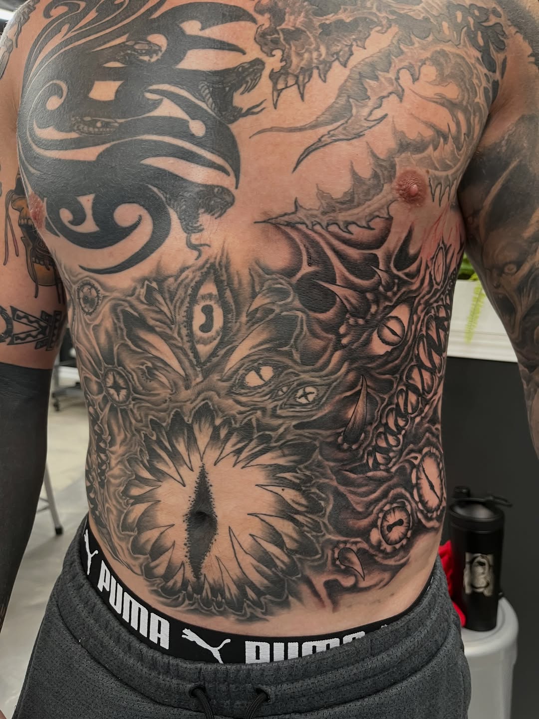 Tattoo by @ghost_world_studios — black_and_grey, dark_realism