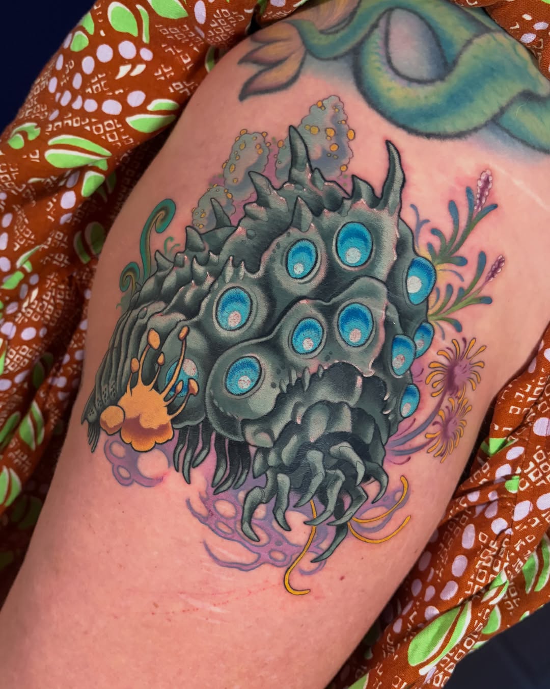 Tattoo by @tallsarahtattoos — dark_realism, new_school