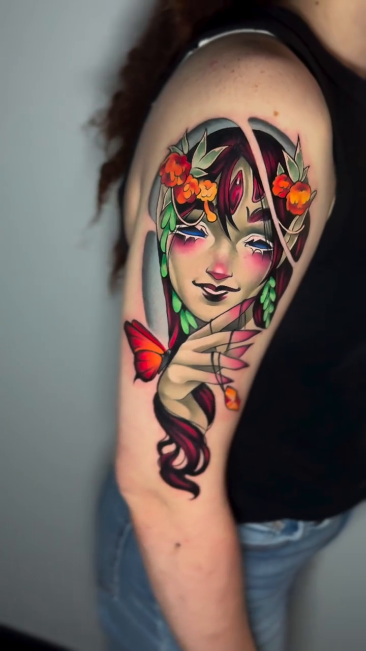 Tattoo by @magnolia.inks — neo_traditional, realism