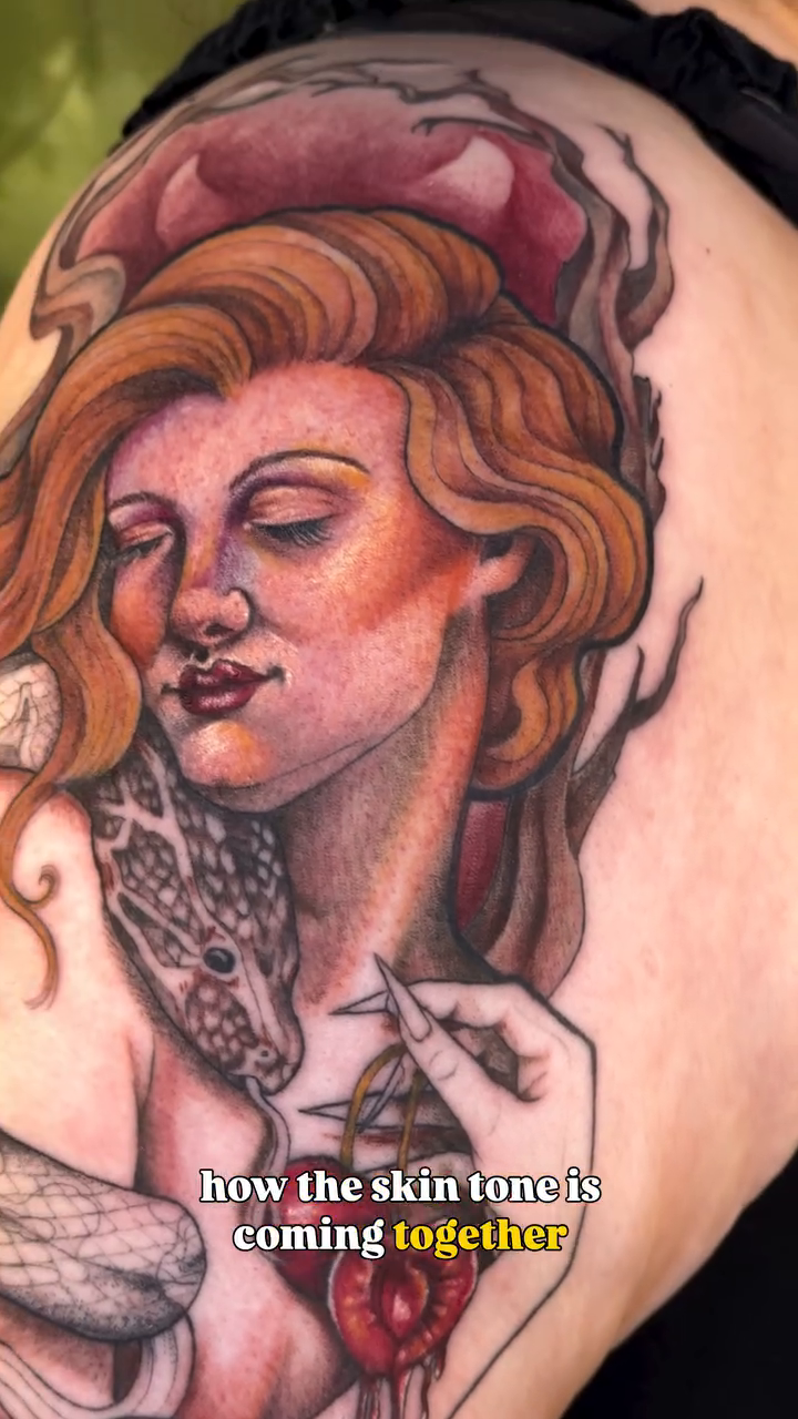 Tattoo by @moggtattoo — realism, fine_line