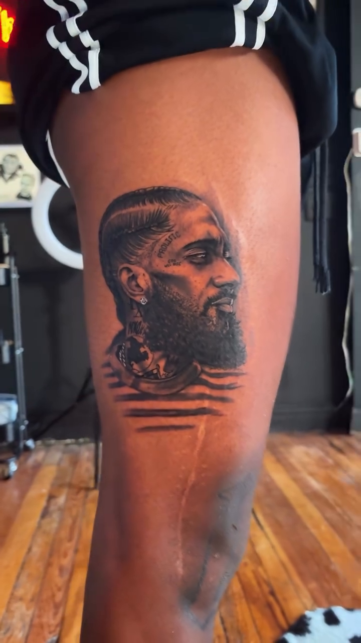 Tattoo by @joannatattoos — realism, black_and_grey