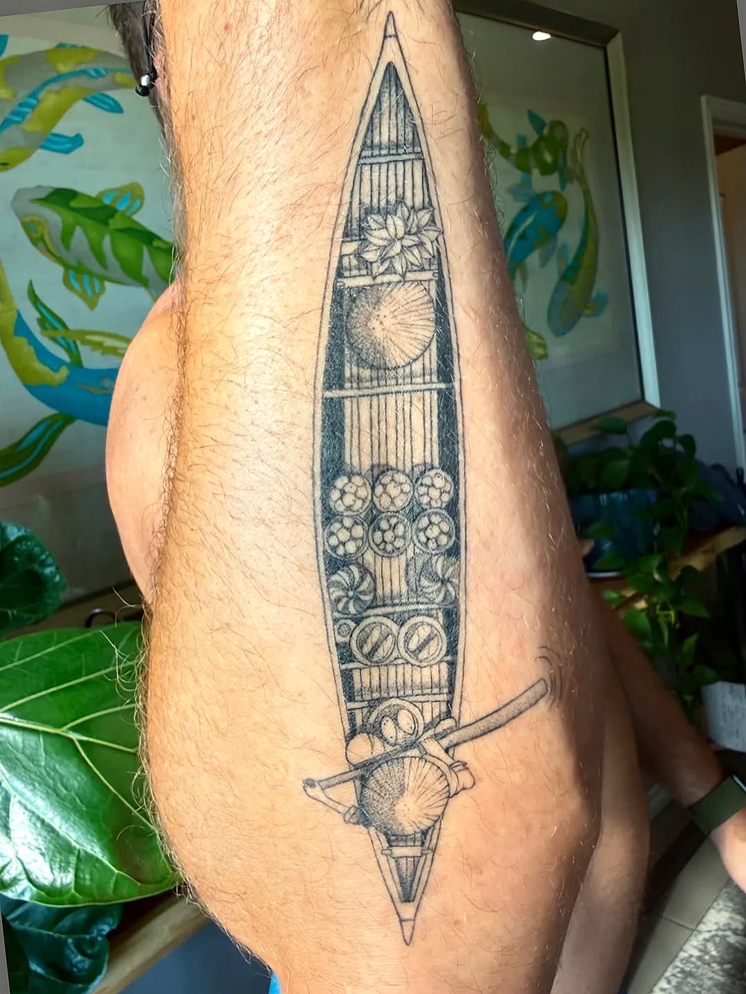 Tattoo by @shaypokes — black_and_grey, illustrative