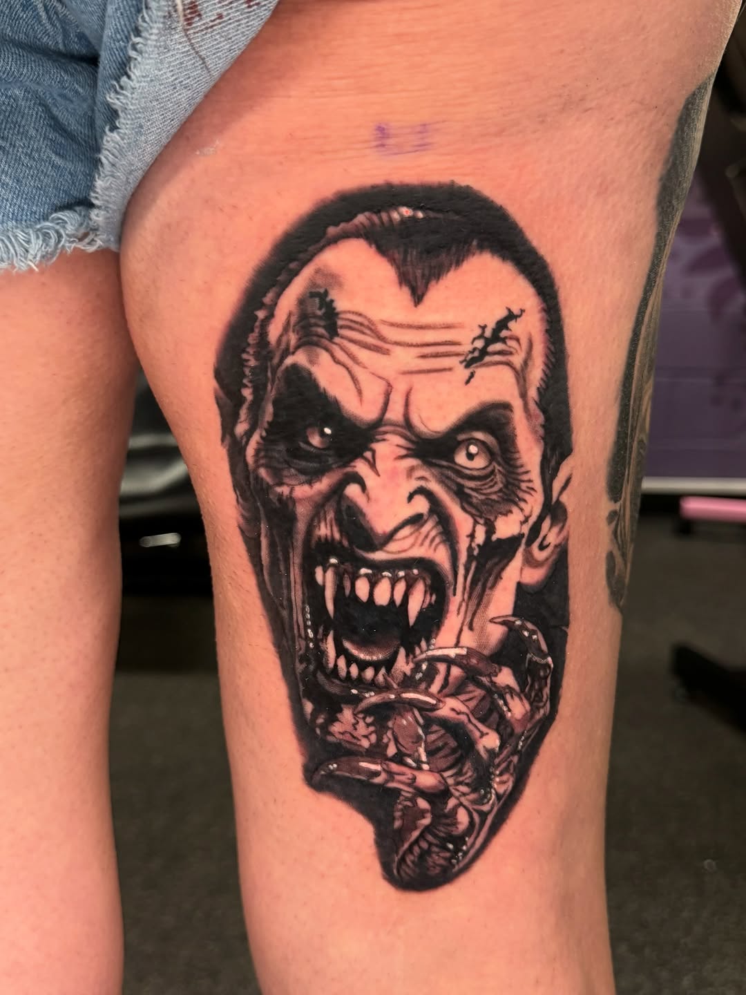 Tattoo by @raw.ink208 — realism, black_and_grey