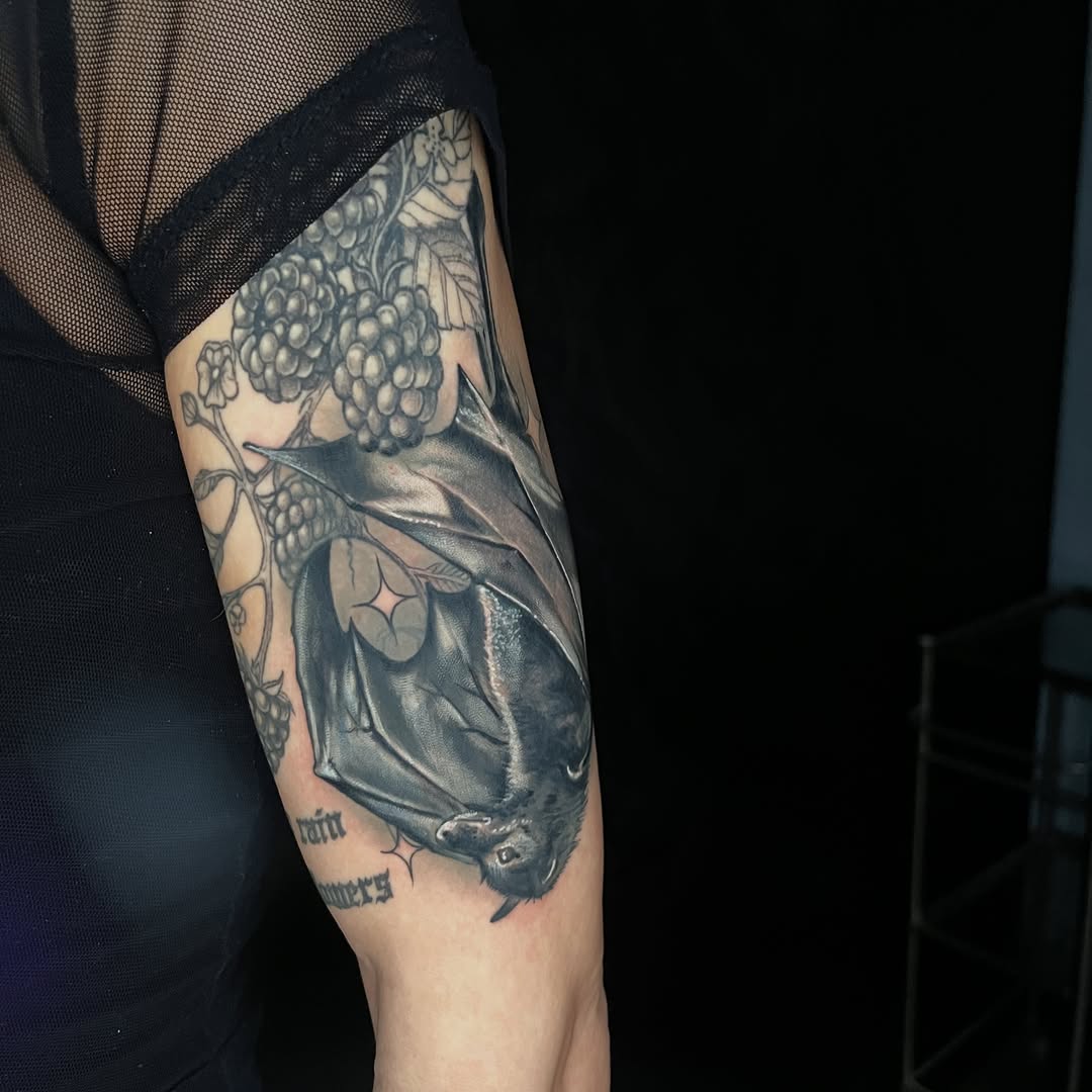Tattoo by @kelvin_joet — black_and_grey, realism